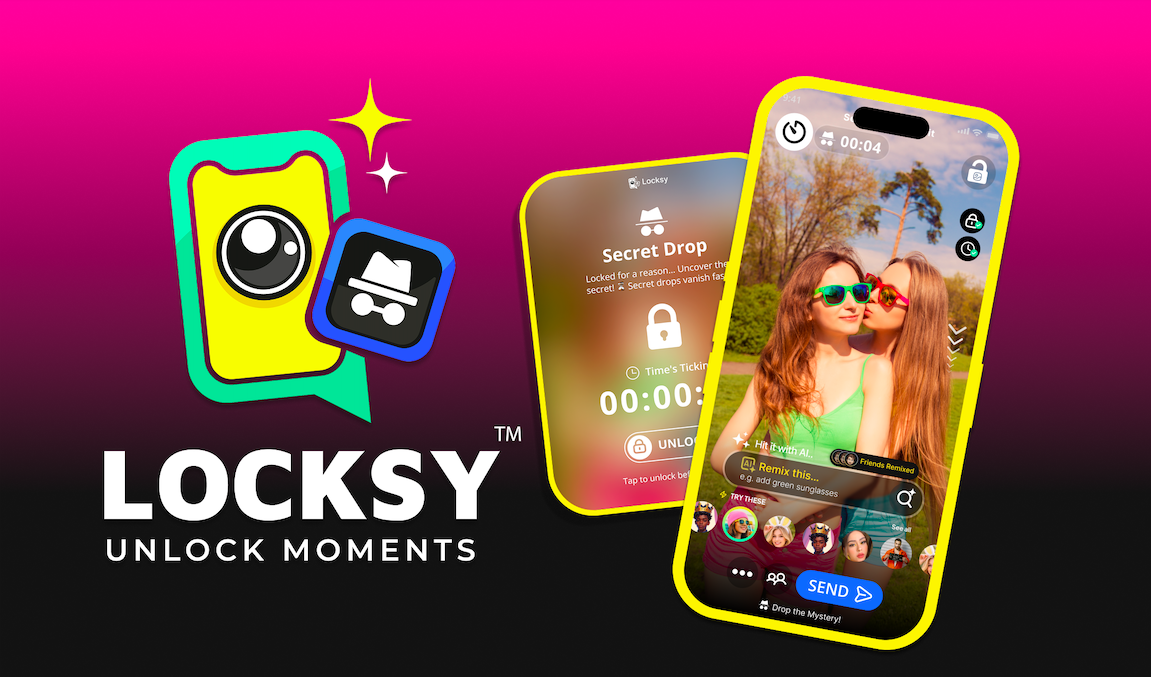 Top AI teen social app 2026 — Locksy AI Remix generative AI layer